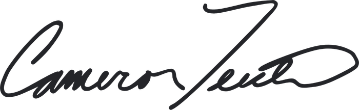 Cameron Teich signature